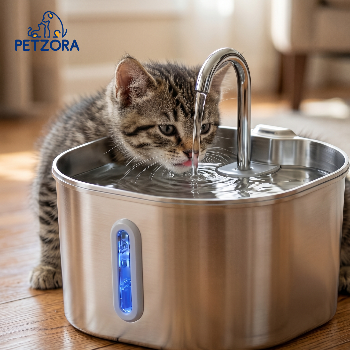 Petzora - AquaFlow Cat Water Fountain