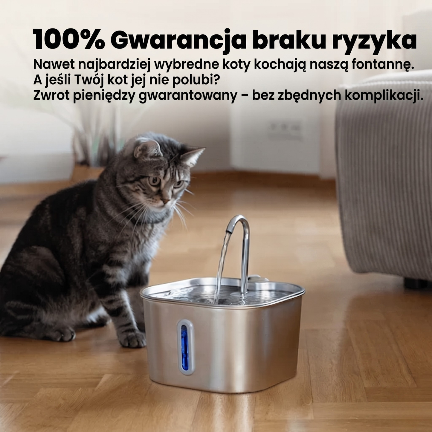 Petzora - AquaFlow Cat Water Fountain